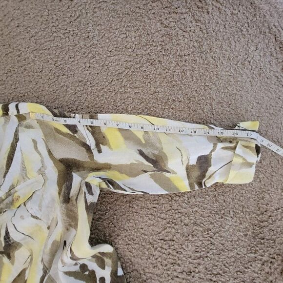 JM Collection Blouse shirt jacket Size: L - Picture 9 of 9